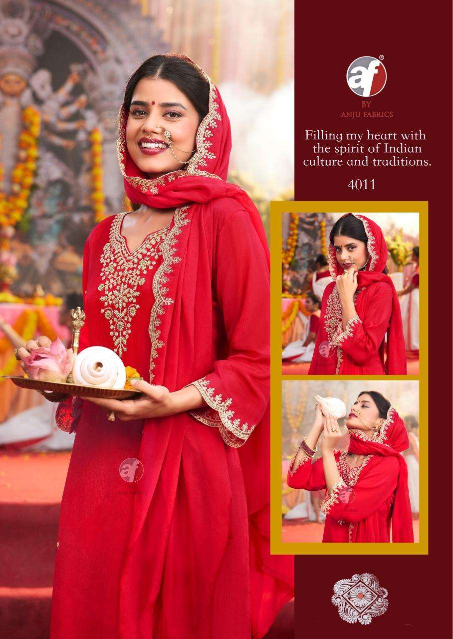 SAHIBA VOL-6 CHINON BY ANJU FABRICS 