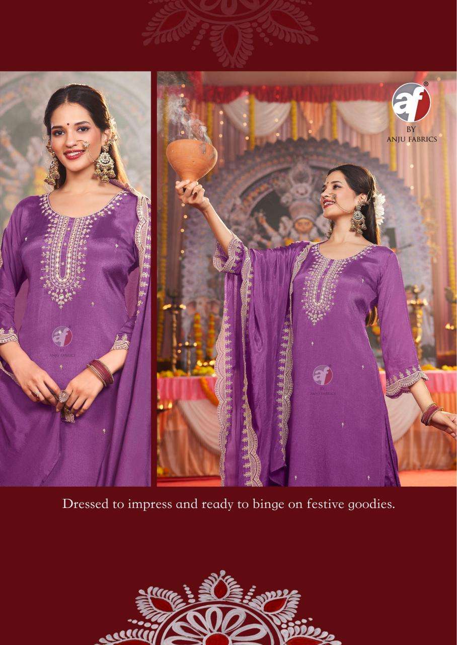 SAHIBA VOL-6 CHINON BY ANJU FABRICS 
