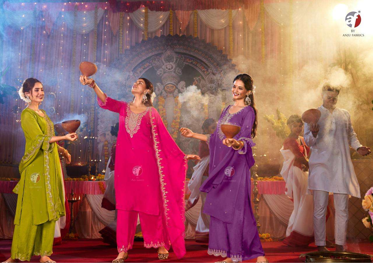 SAHIBA VOL-6 CHINON BY ANJU FABRICS 