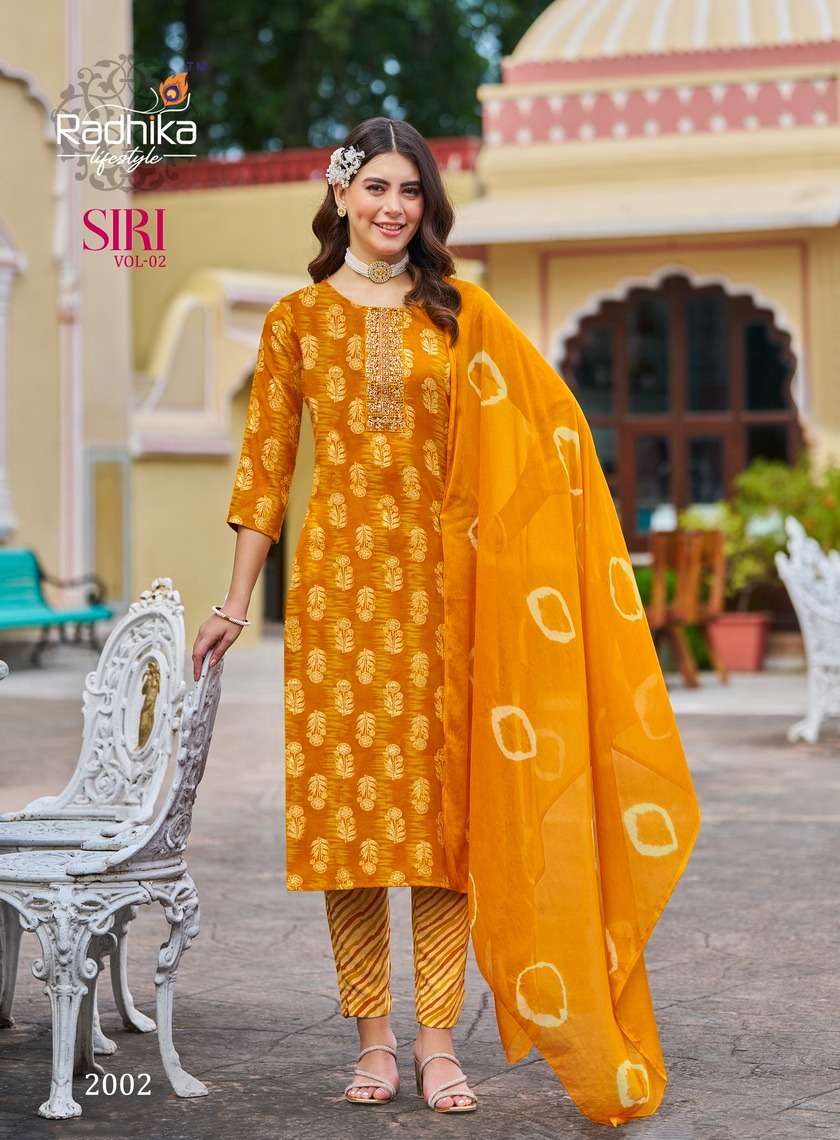 SIRI VOL-2 RAYON CAPSULE FOIL PRINT BY RADHIKA LIFESTYLES 