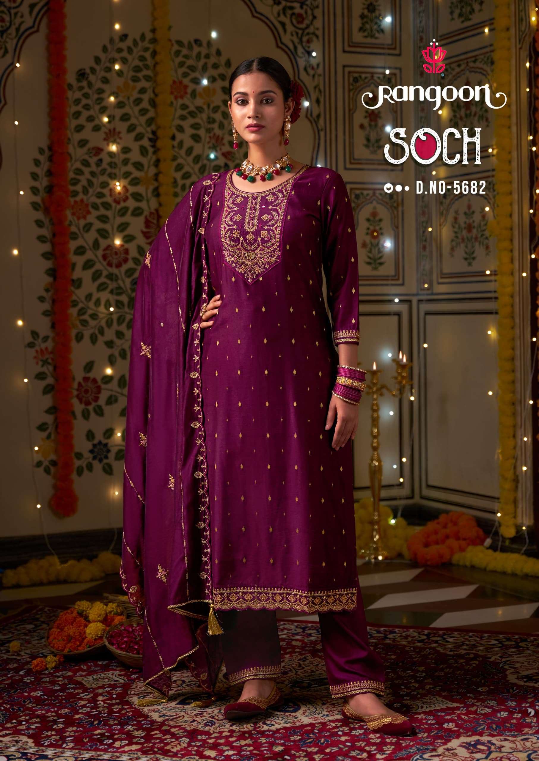 SOCH CHANDERI SILK BY RANGOON 