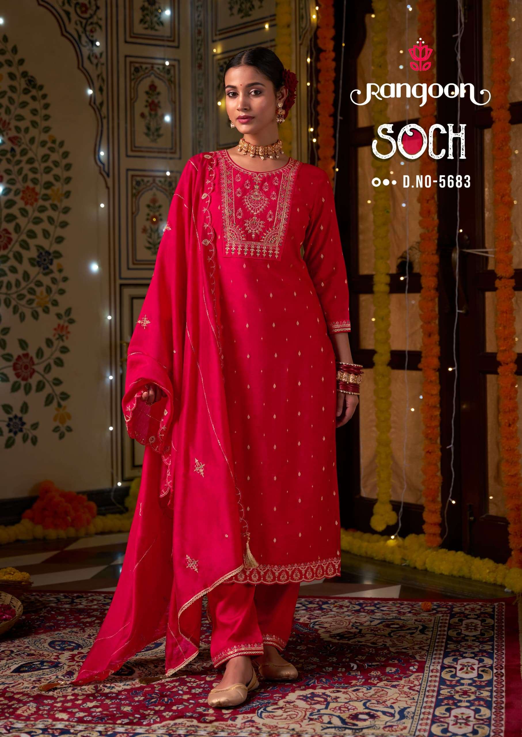 SOCH CHANDERI SILK BY RANGOON 