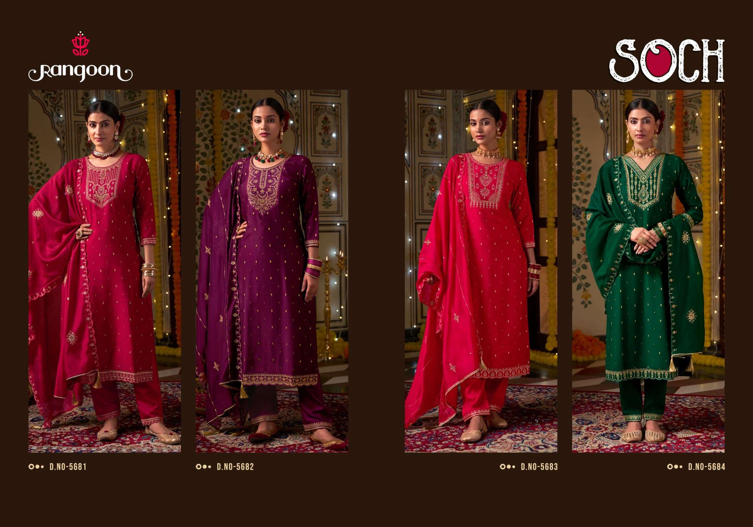 SOCH CHANDERI SILK BY RANGOON 