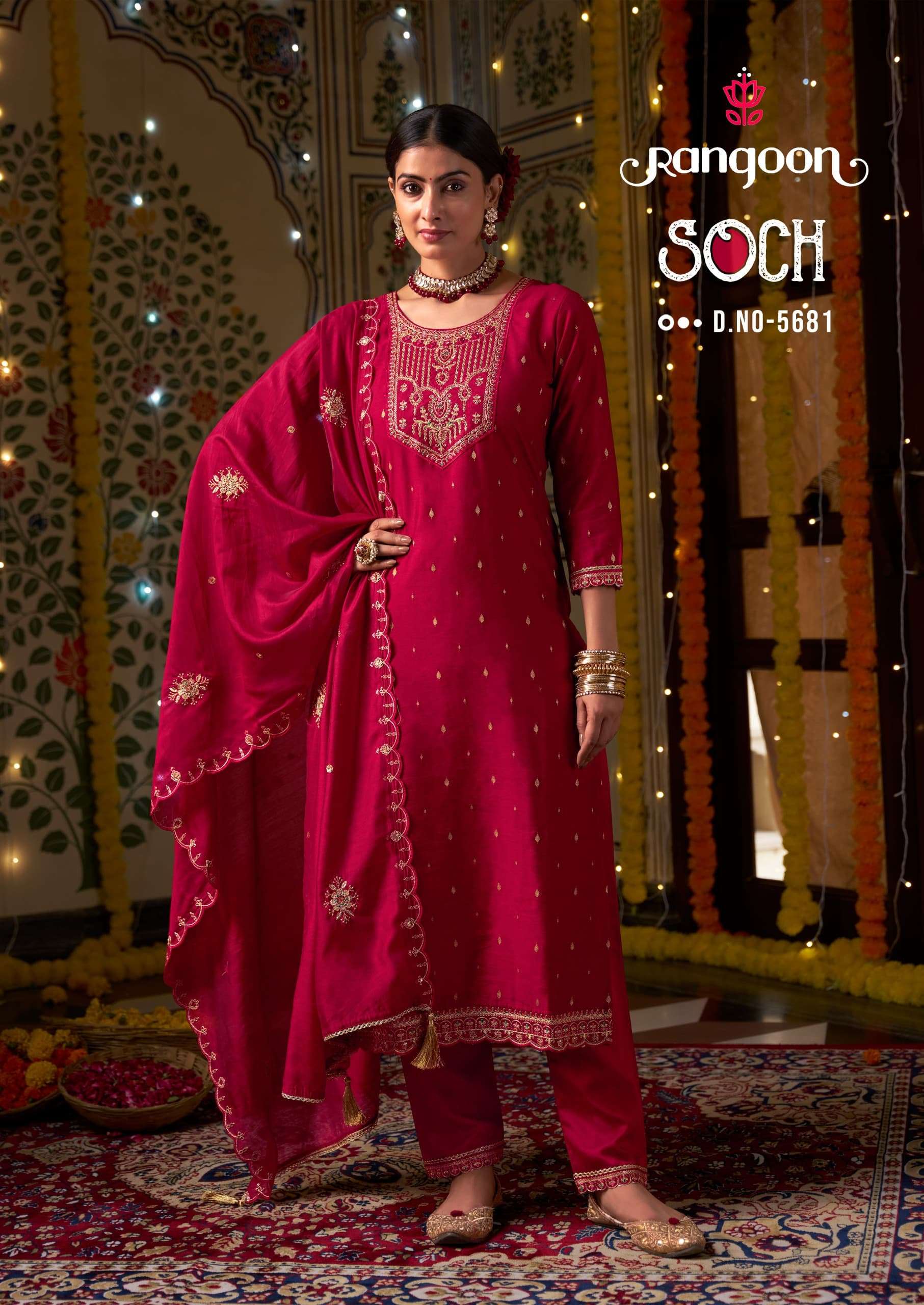 SOCH CHANDERI SILK BY RANGOON 