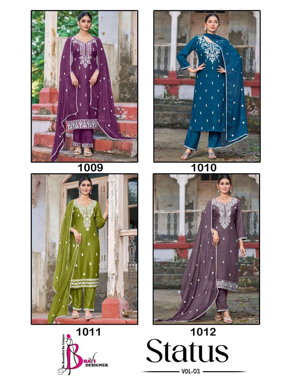 STATUS VOL-3 HEAVY ROMAN BY BHAVI DESIGNER 