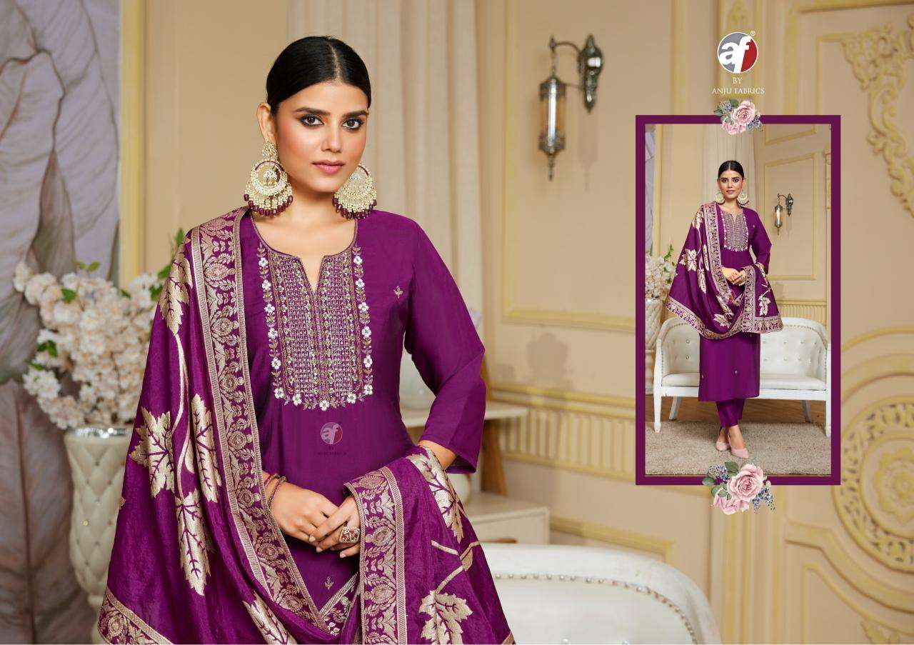 VASTRA VOL-4 ROMAN SILK BY ANJU FABRICS 