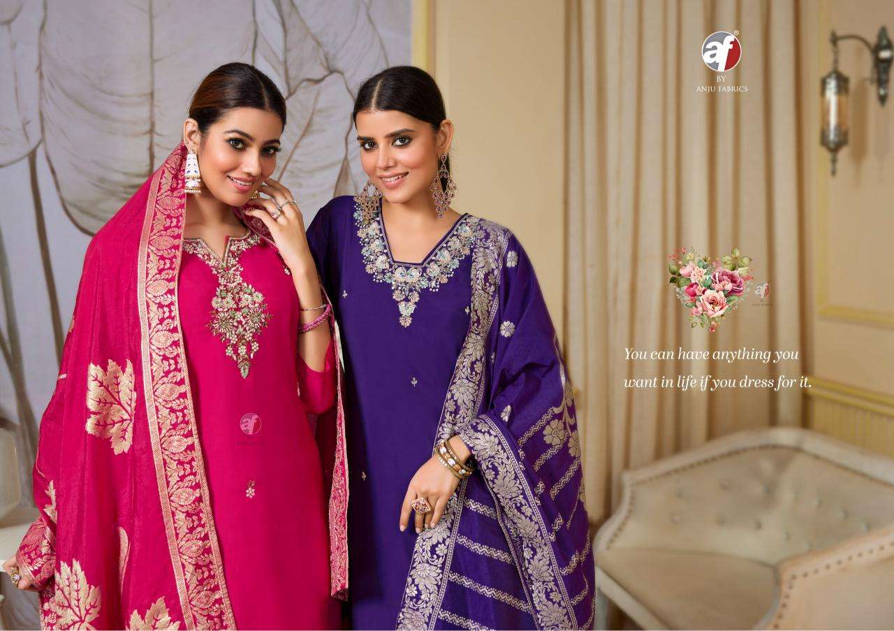 VASTRA VOL-4 ROMAN SILK BY ANJU FABRICS 