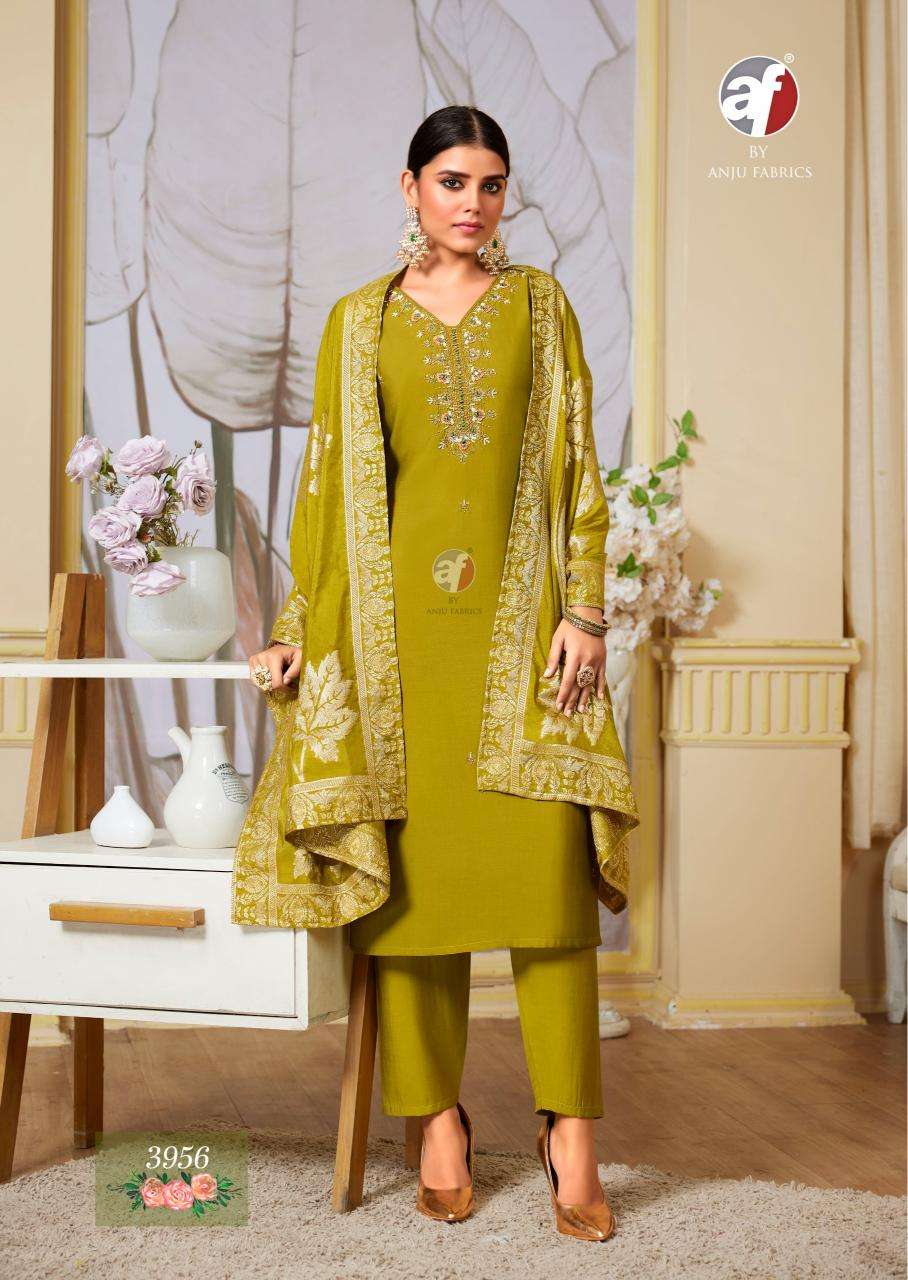 VASTRA VOL-4 ROMAN SILK BY ANJU FABRICS 