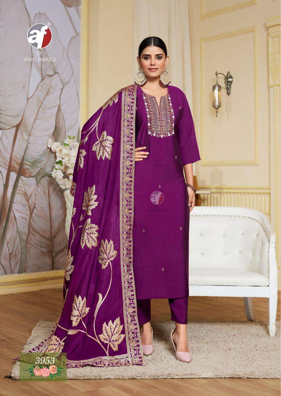 VASTRA VOL-4 ROMAN SILK BY ANJU FABRICS 