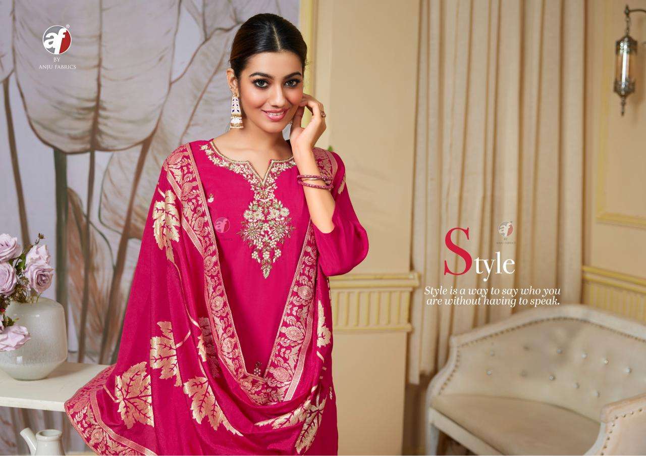 VASTRA VOL-4 ROMAN SILK BY ANJU FABRICS 