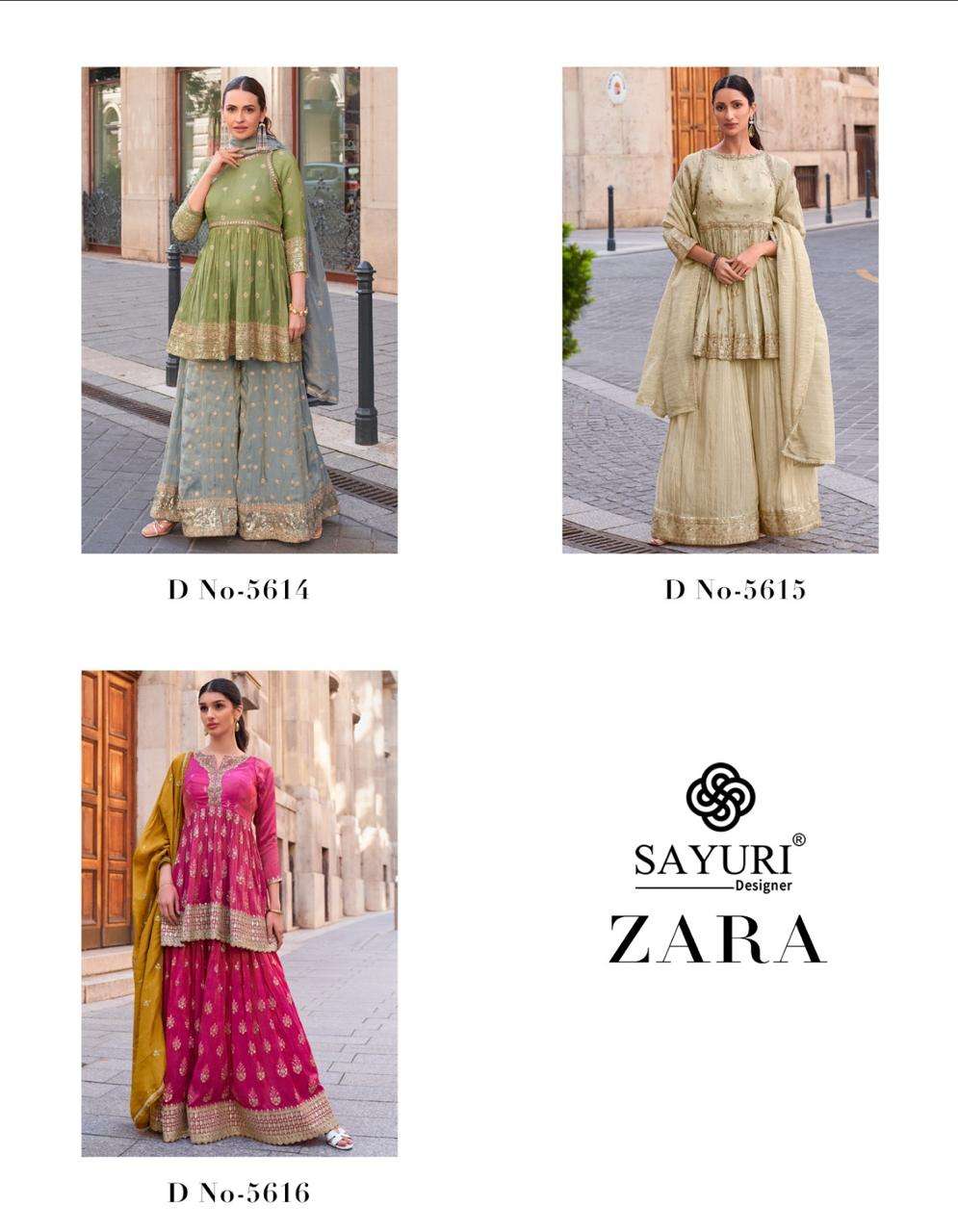 ZARA REAL SIMAR BY SAYURI DESIGNER 