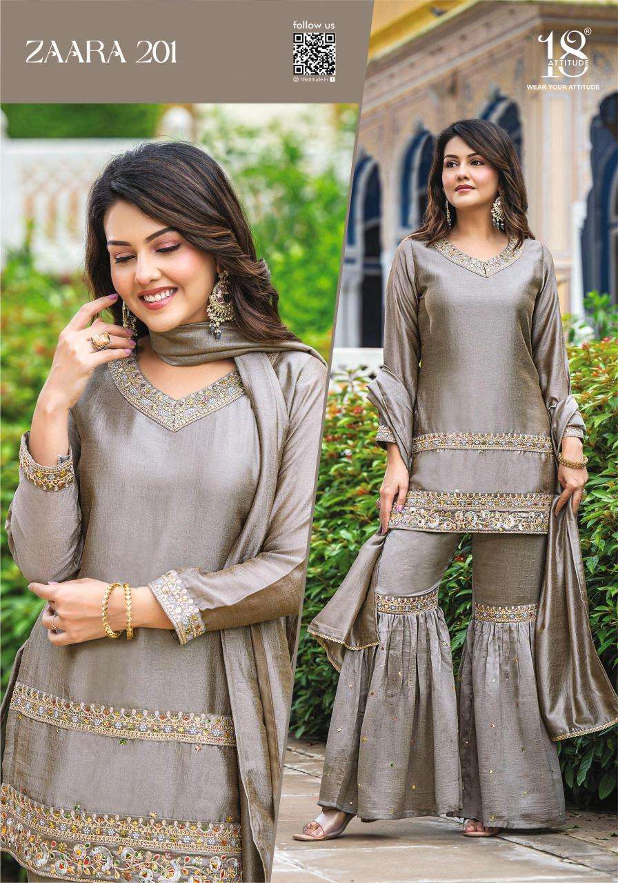 ZARA VOL-2 VICHITRA SILK BY 18 ATTITUDE 