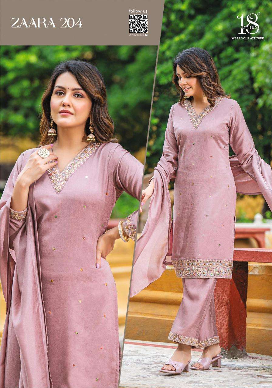 ZARA VOL-2 VICHITRA SILK BY 18 ATTITUDE 