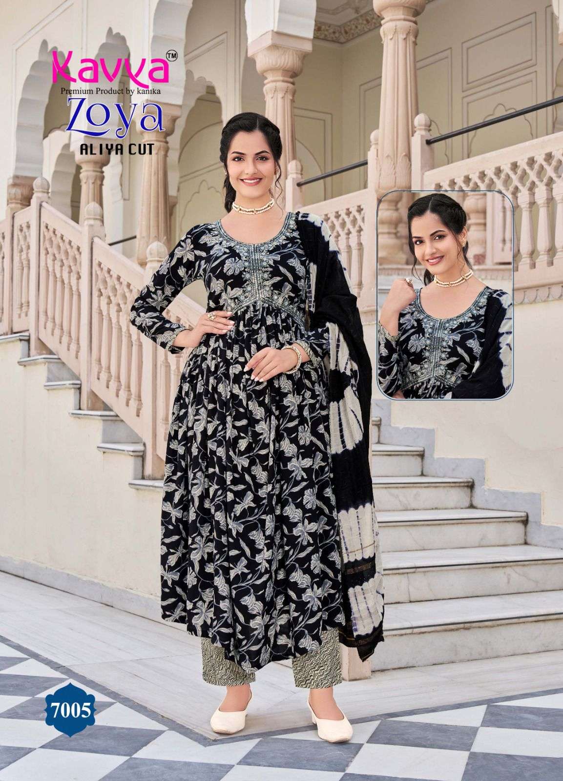 ZOYA VOL-7 RAYON BY KAVYA 