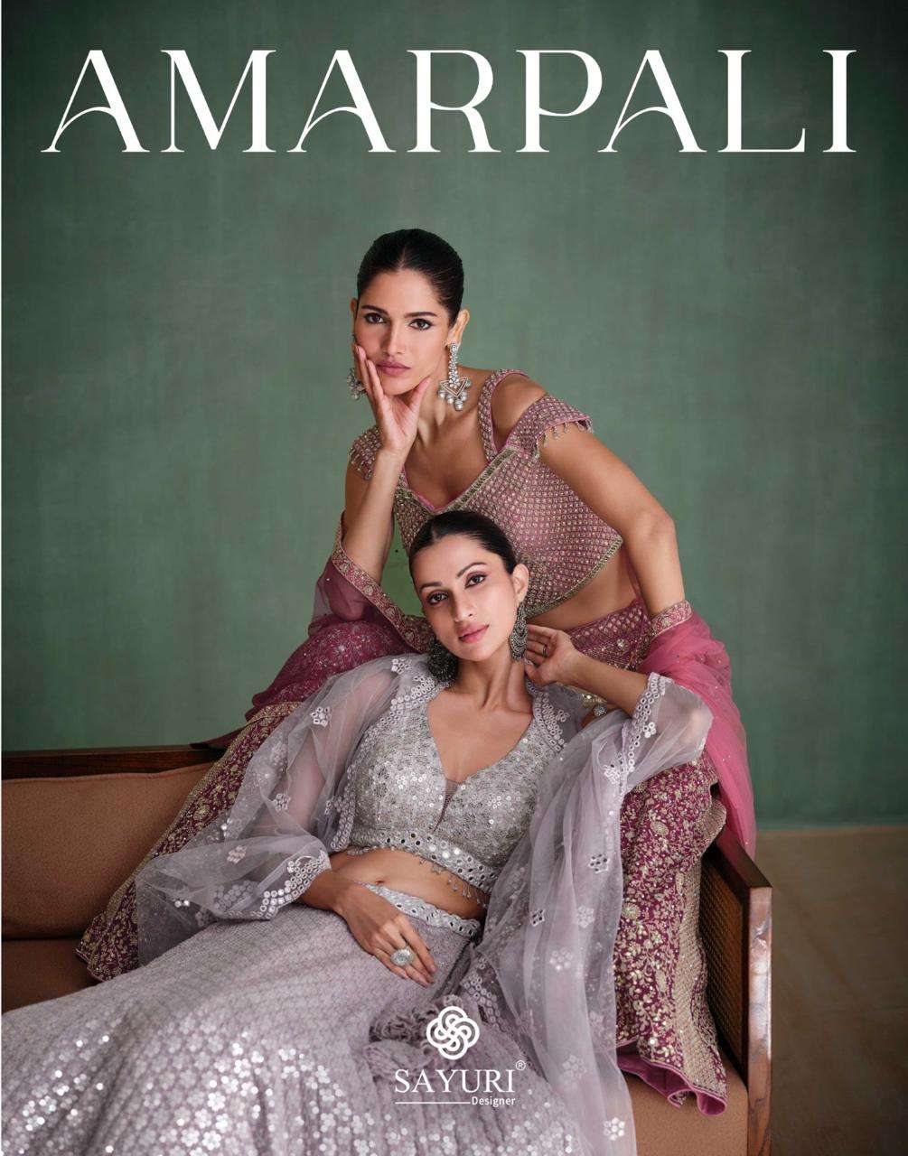 AMARPALI REAL GEORGETTE BY SAYURI DESIGNER 