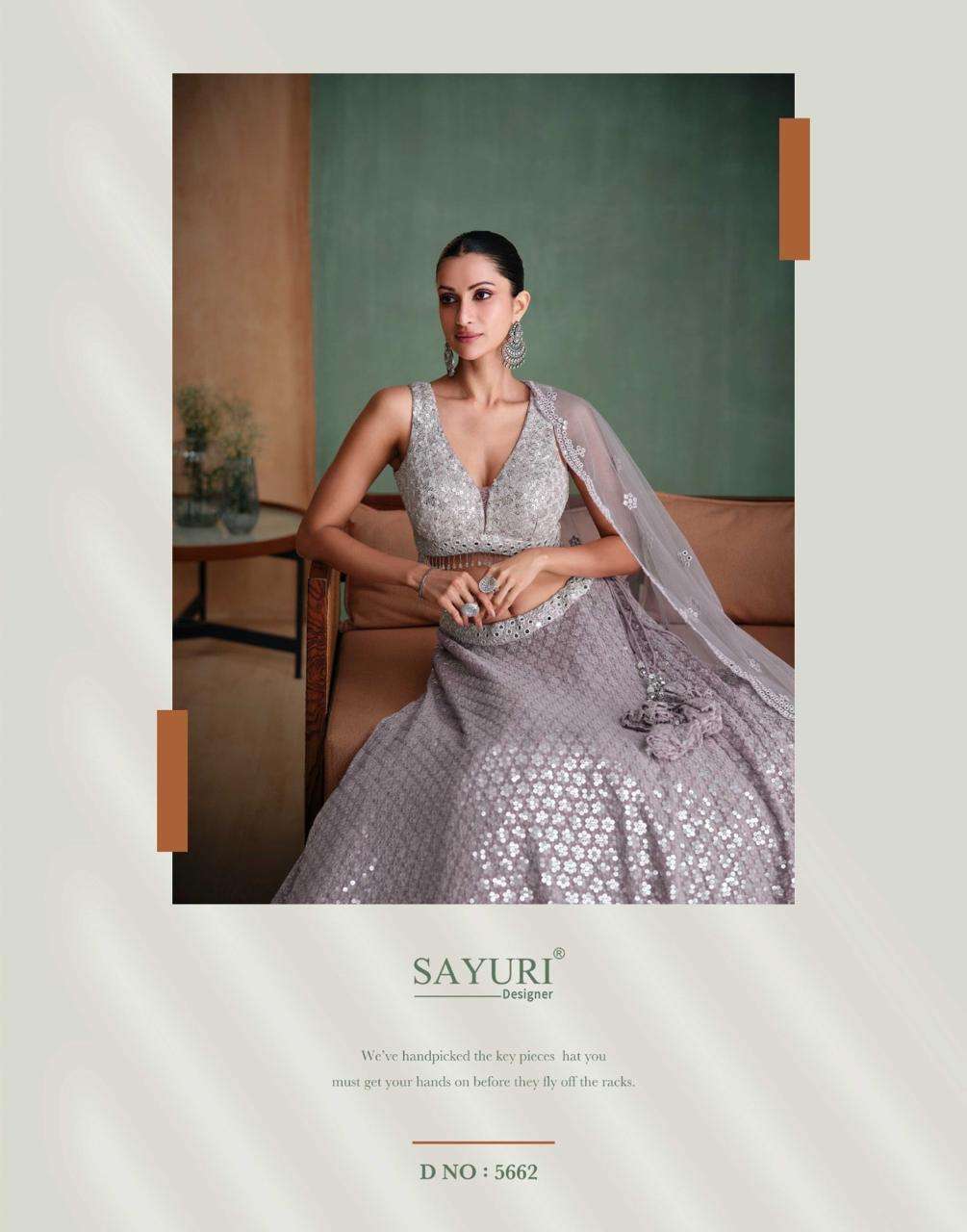 AMARPALI REAL GEORGETTE BY SAYURI DESIGNER 