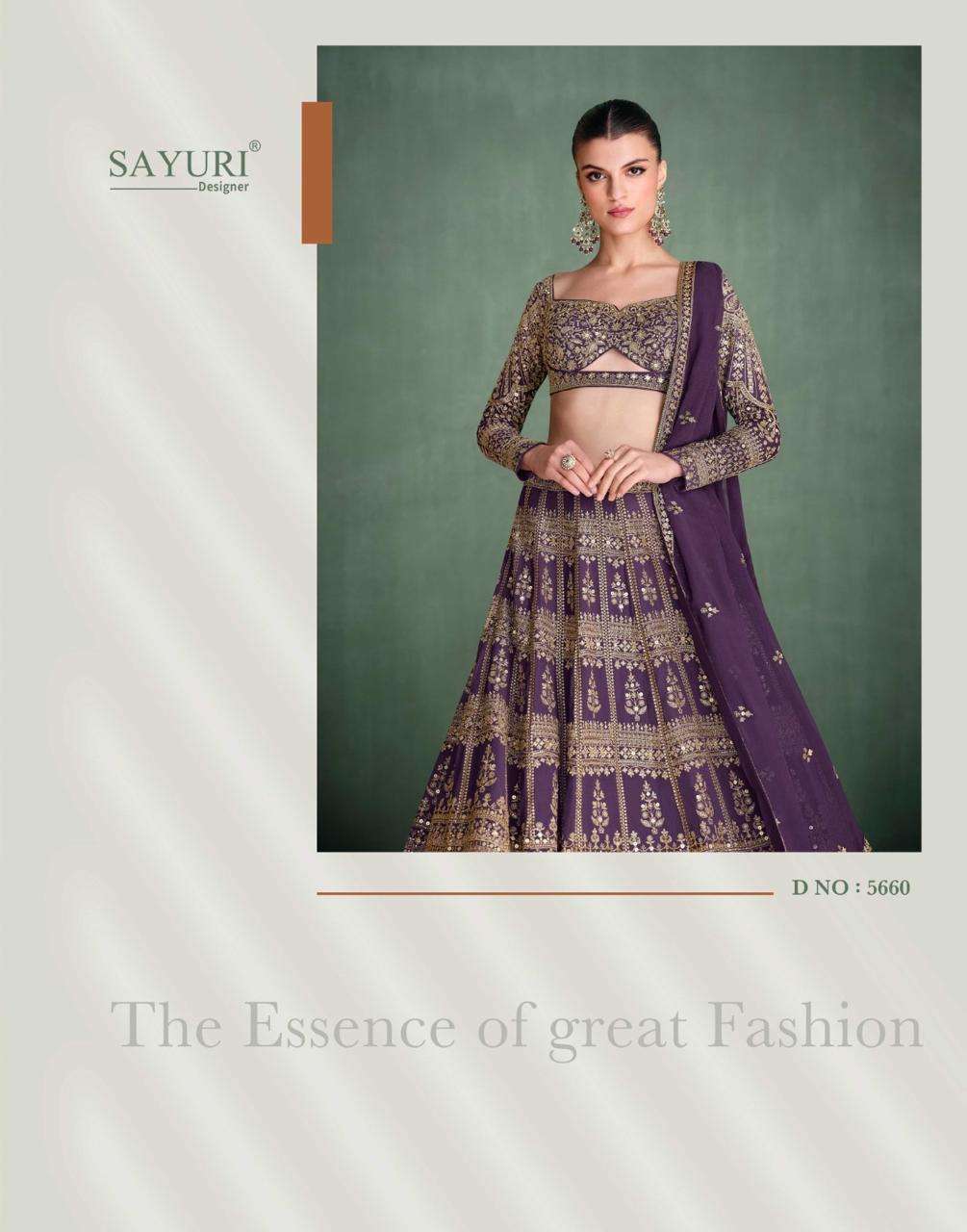 AMARPALI REAL GEORGETTE BY SAYURI DESIGNER 