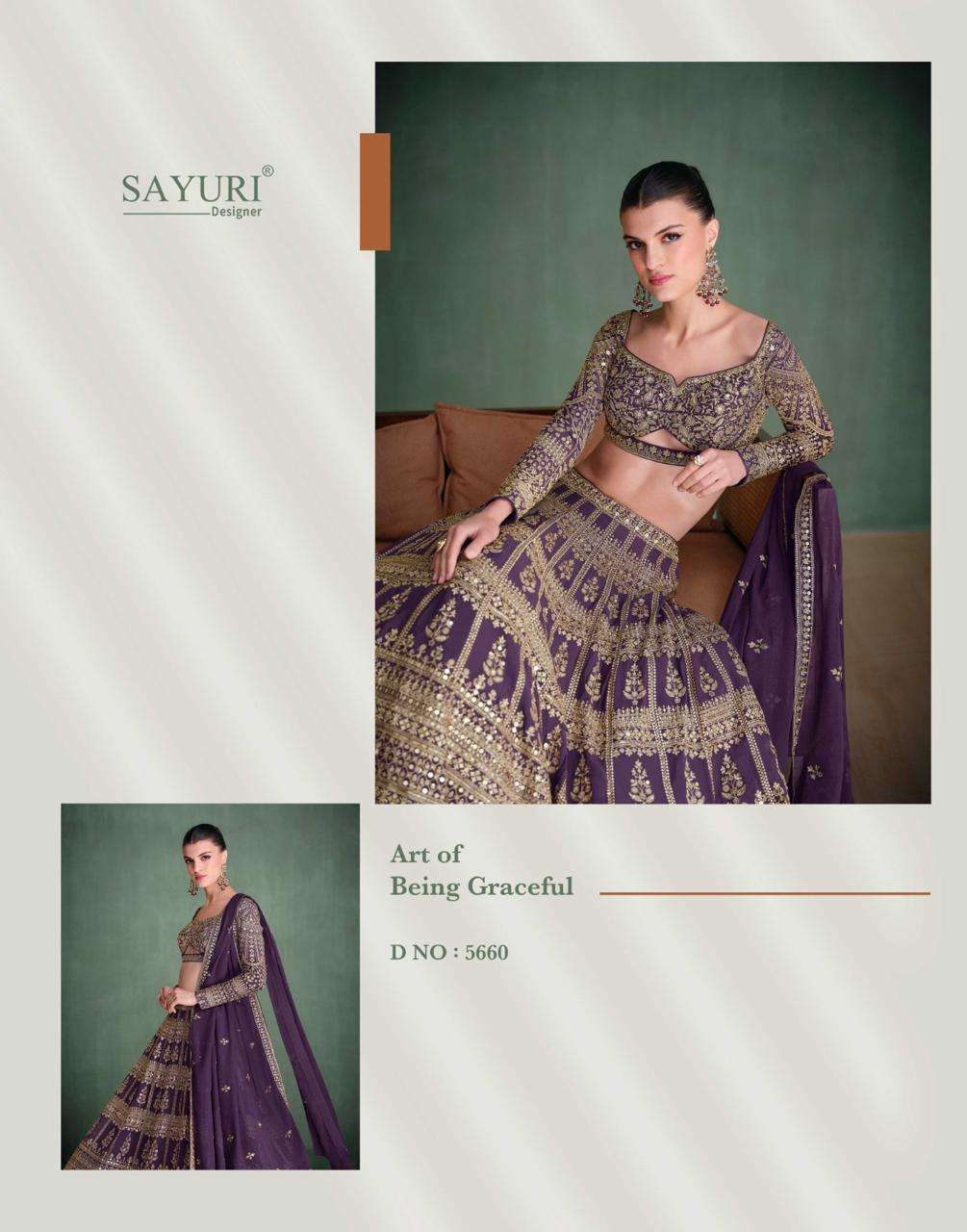 AMARPALI REAL GEORGETTE BY SAYURI DESIGNER 