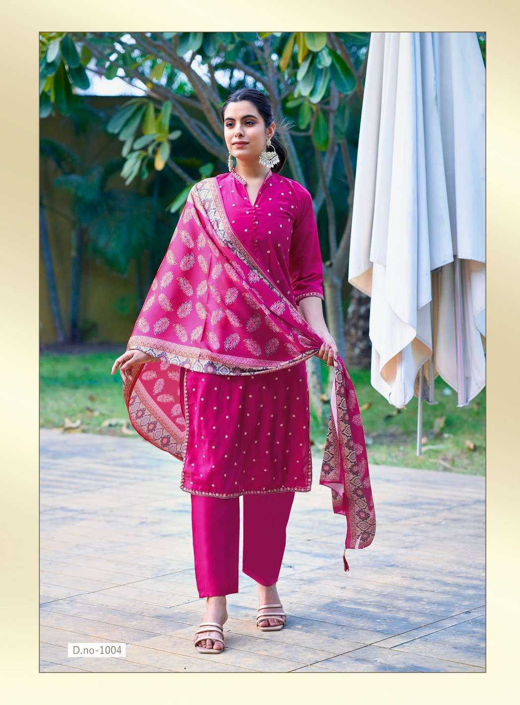 CHANDNI VOL-1 BY KUSHAL IN  ROMAN SILK AND GAJJI SILK HEAVY DUPATTA