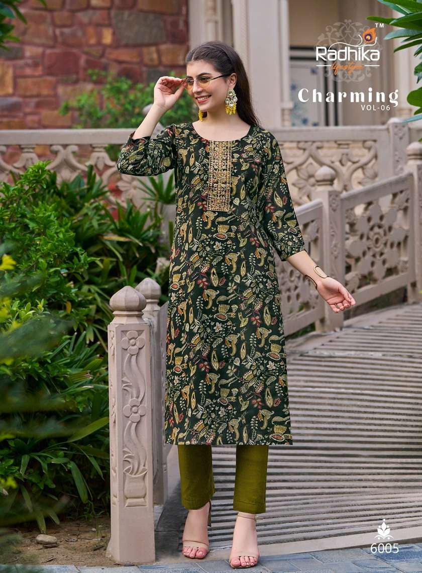 CHARMING VOL-6 BY BALLIKA LIFESTYLE IN MODAL CHANDERI WITH WORK