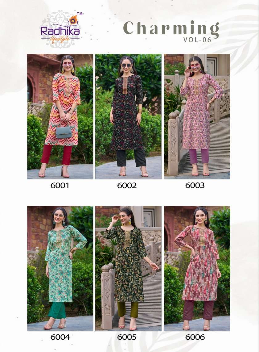 CHARMING VOL-6 BY BALLIKA LIFESTYLE IN MODAL CHANDERI WITH WORK