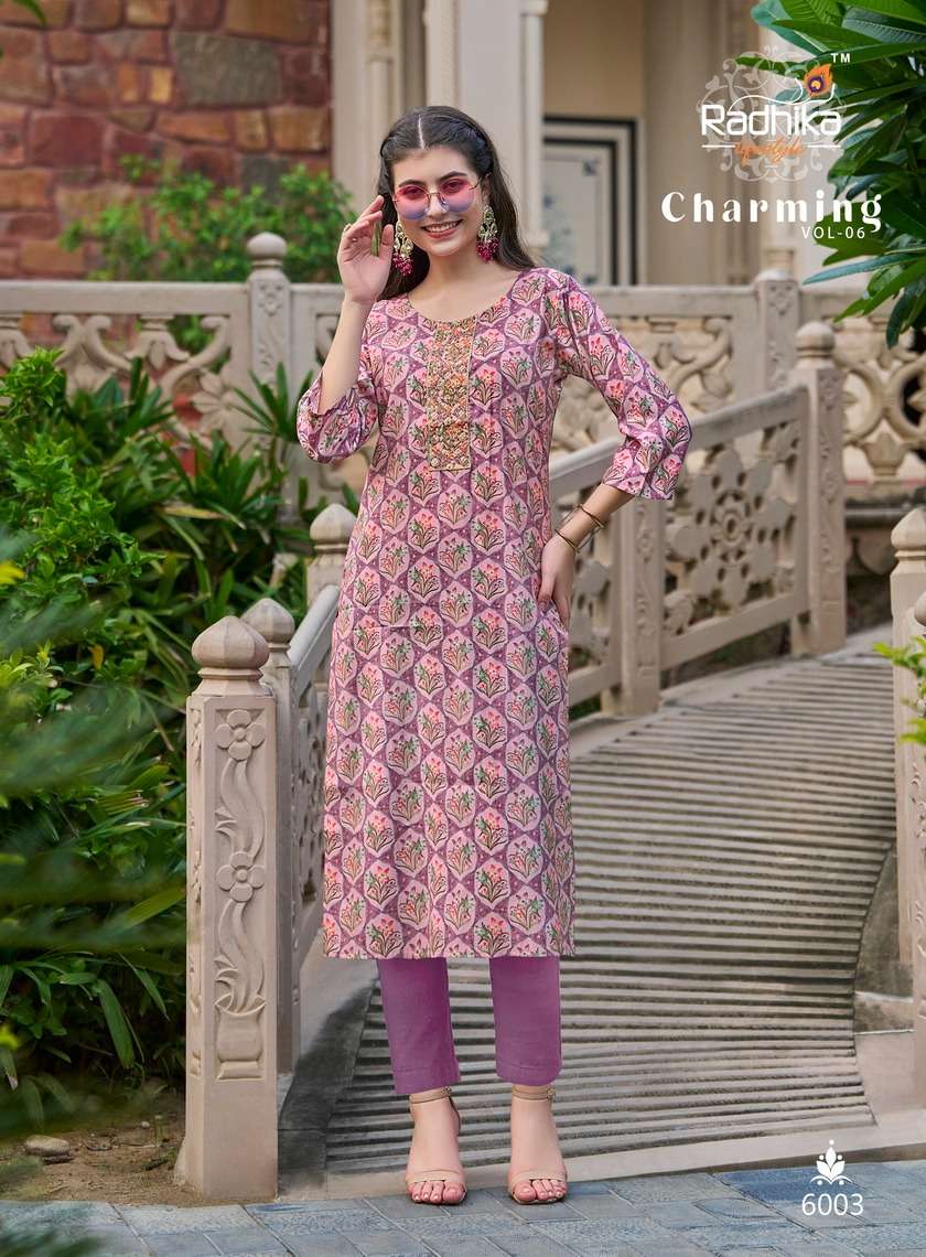 CHARMING VOL-6 BY BALLIKA LIFESTYLE IN MODAL CHANDERI WITH WORK