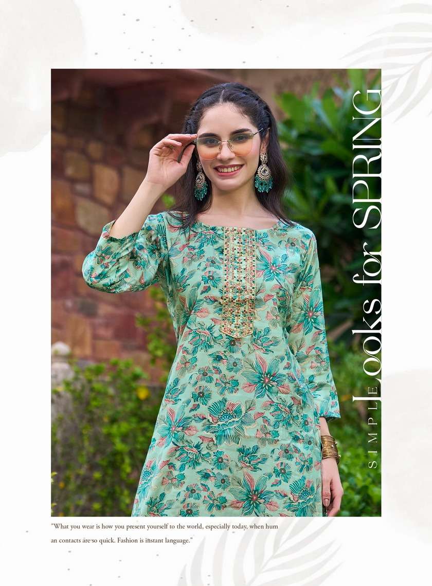 CHARMING VOL-6 BY BALLIKA LIFESTYLE IN MODAL CHANDERI WITH WORK