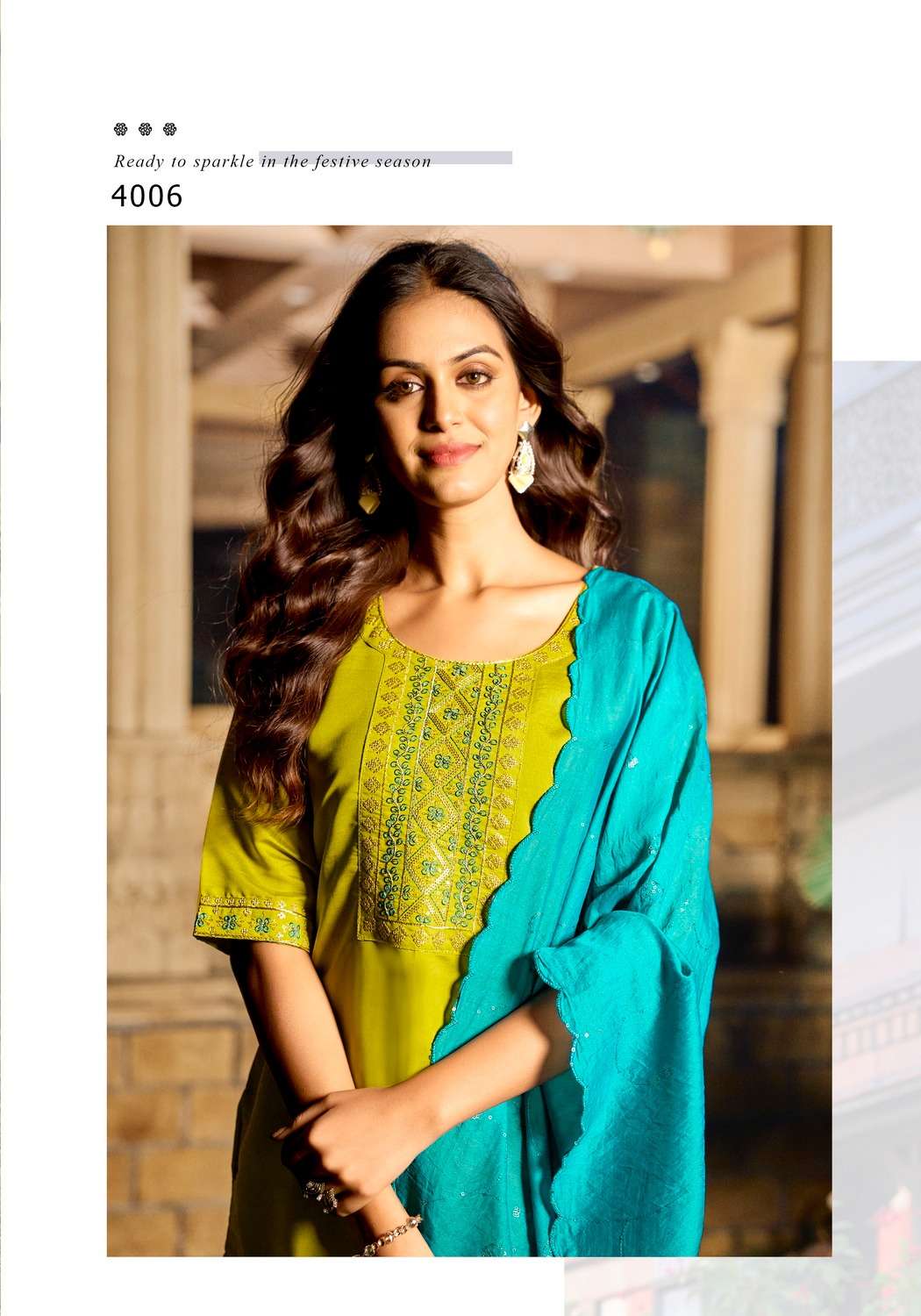 FIZA VOL.4 BY VANISKA FASHION IN ROMAN SILK KURTI WITH EMBROIDERY WORK