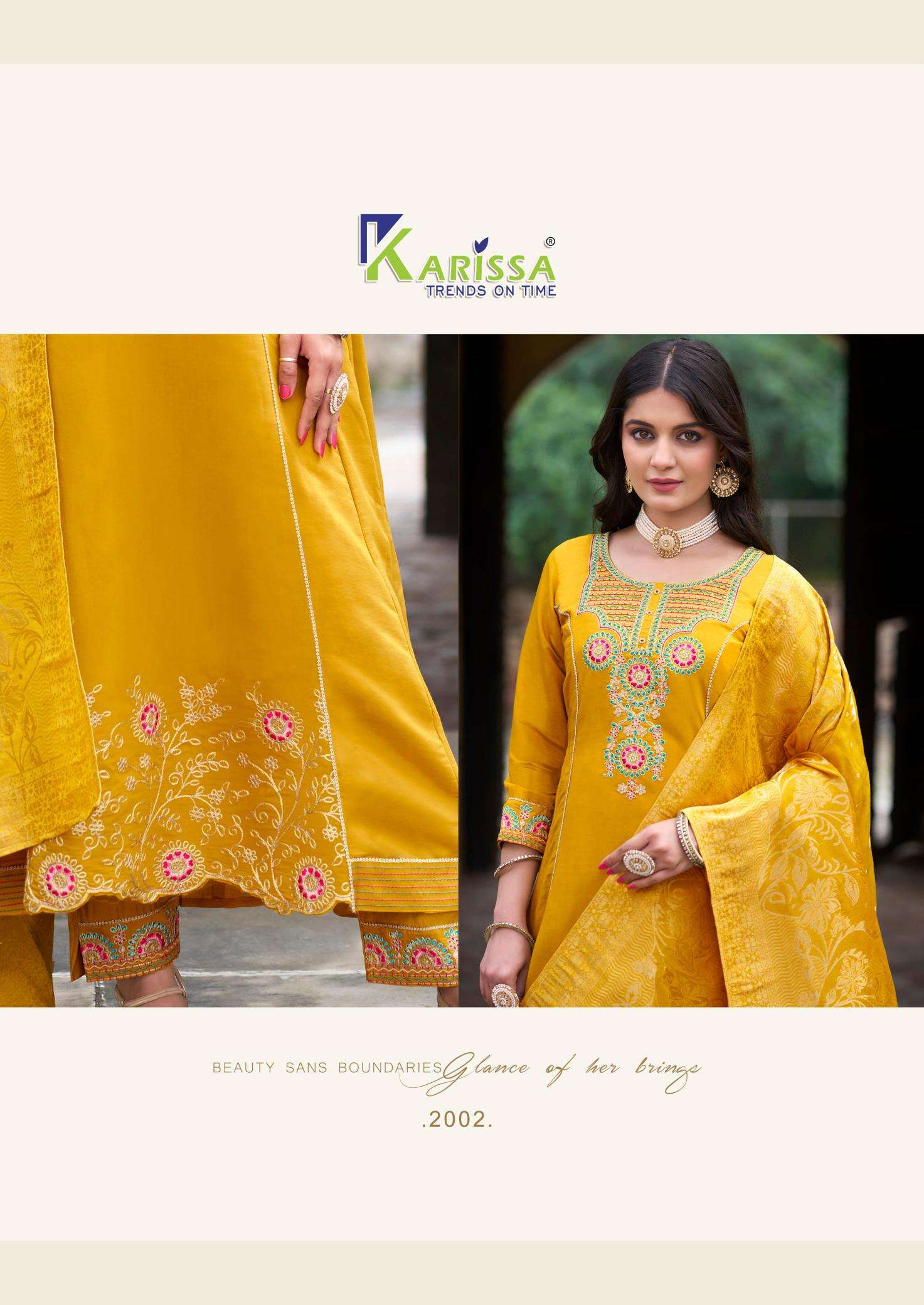 KALISHA VOL-2 PURE VISCOSE ROMAN SILK BY KARISSA 