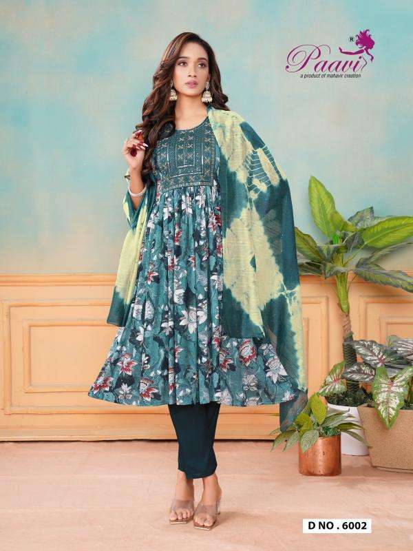 LAVYA VOL-2 HEAVY RAYON BY PAAVI 