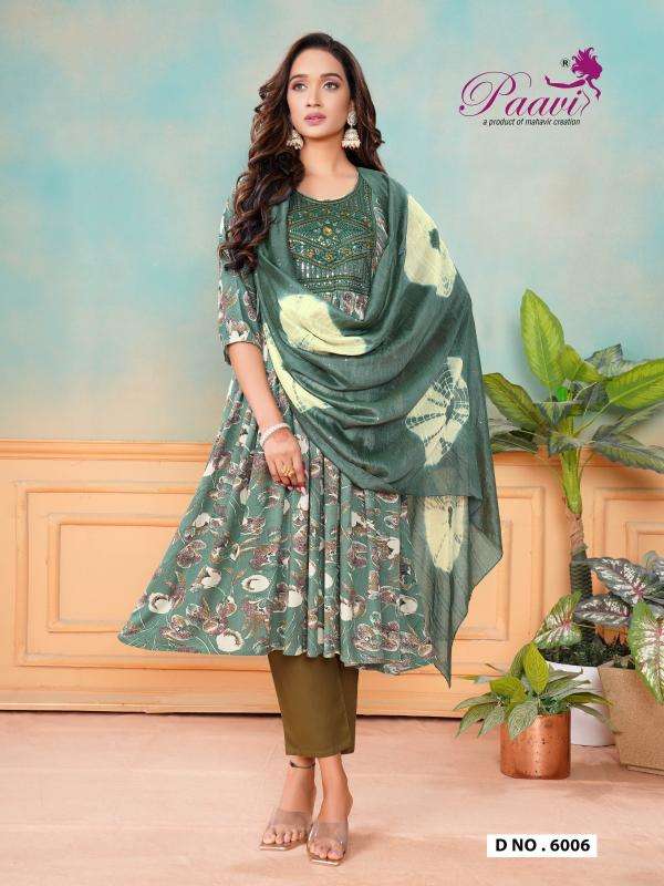 LAVYA VOL-2 HEAVY RAYON BY PAAVI 