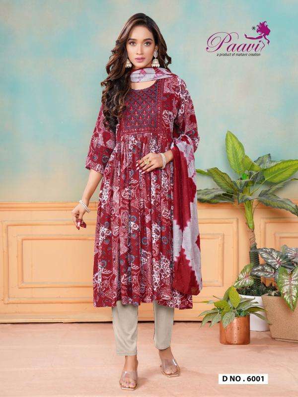 LAVYA VOL-2 HEAVY RAYON BY PAAVI 