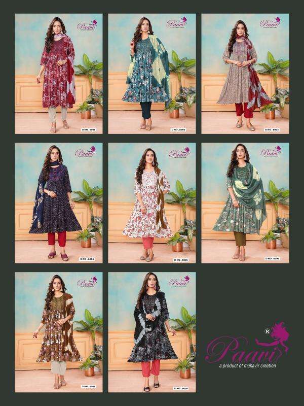 LAVYA VOL-2 HEAVY RAYON BY PAAVI 