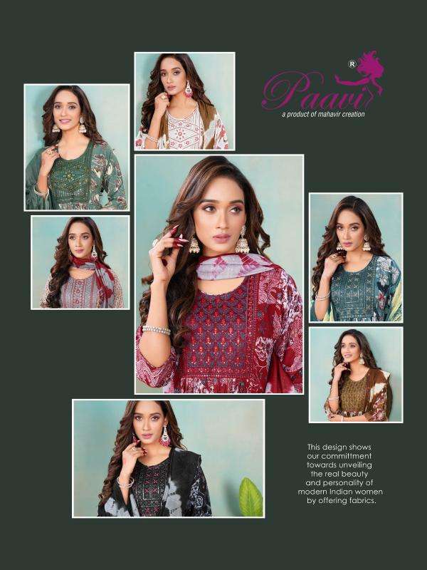 LAVYA VOL-2 HEAVY RAYON BY PAAVI 