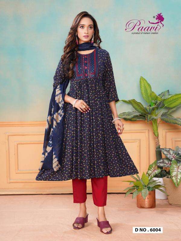 LAVYA VOL-2 HEAVY RAYON BY PAAVI 