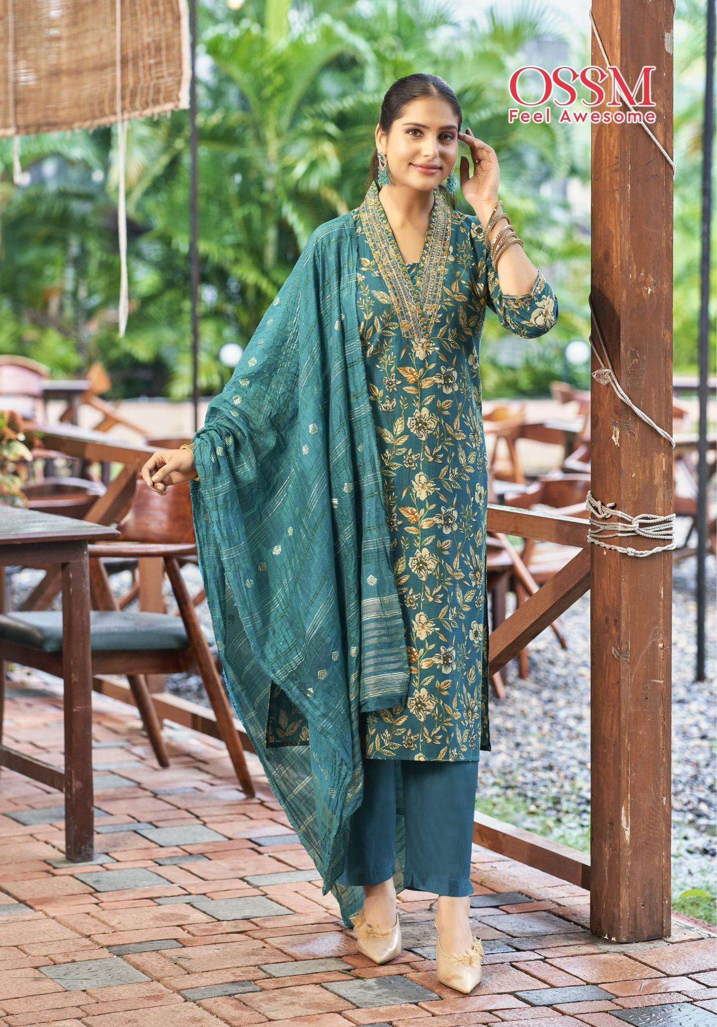 MUSKAN VOL-6 VETICAN SILK BY OSSM 