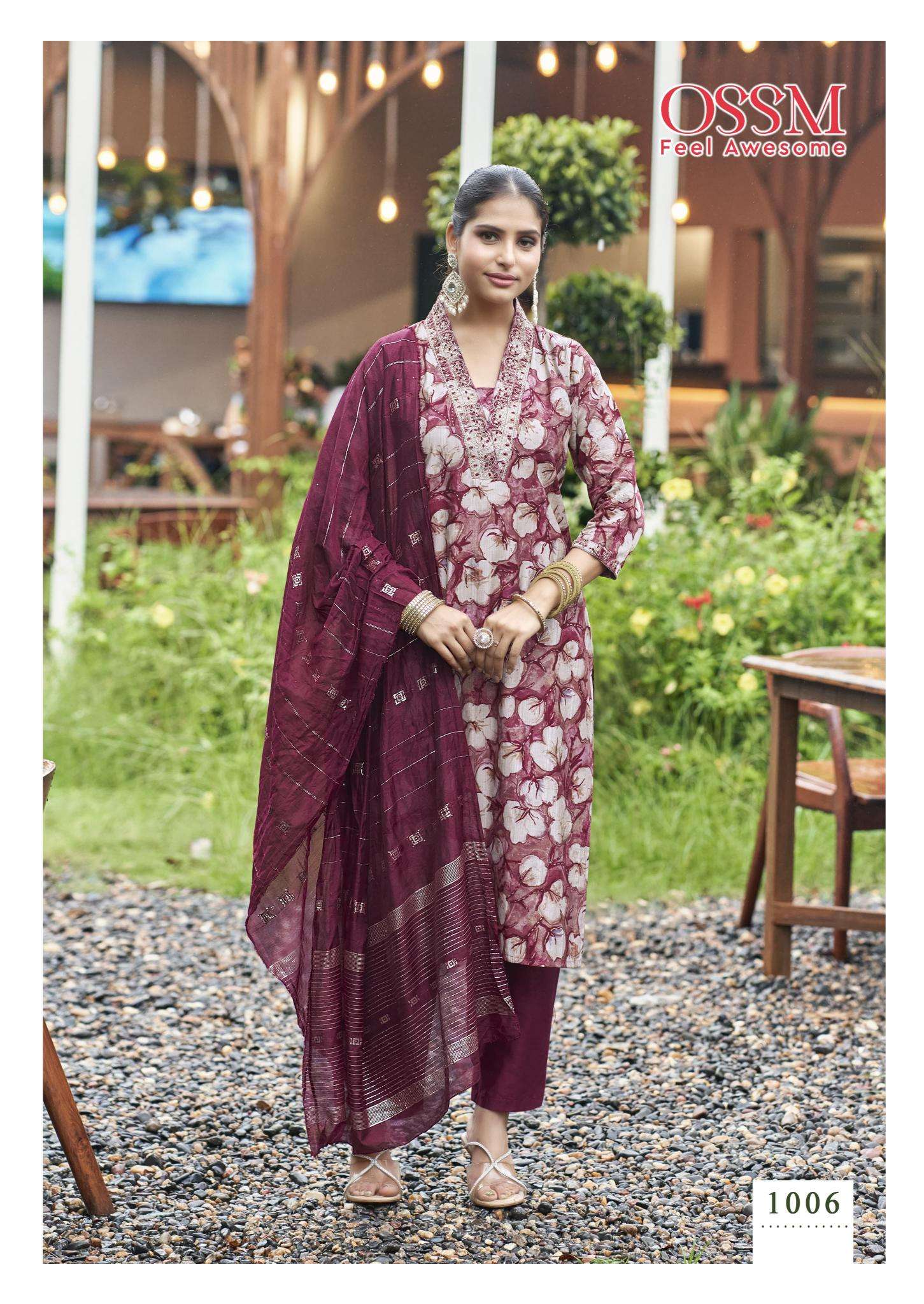 MUSKAN VOL-6 VETICAN SILK BY OSSM 