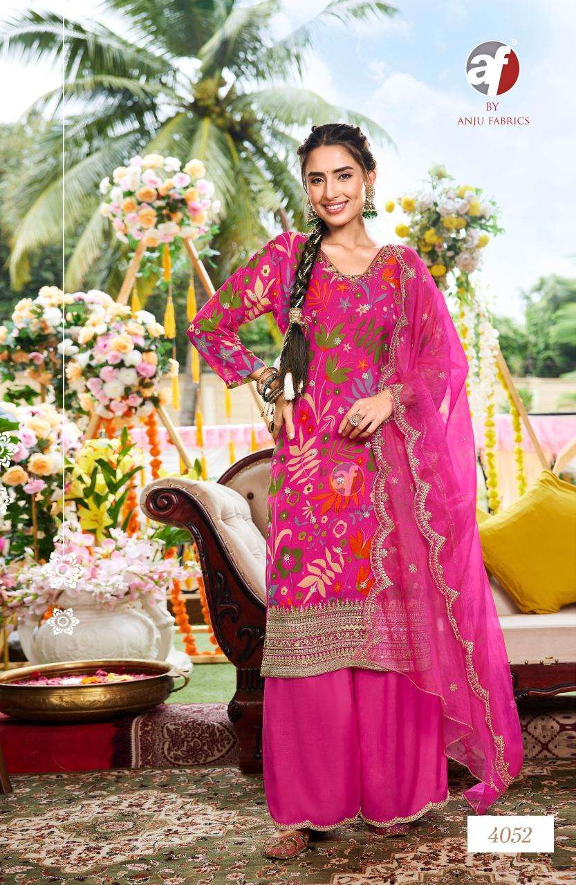 NAZAR VOL-7 PURE ORGANZA BY ANJU FABRICS 