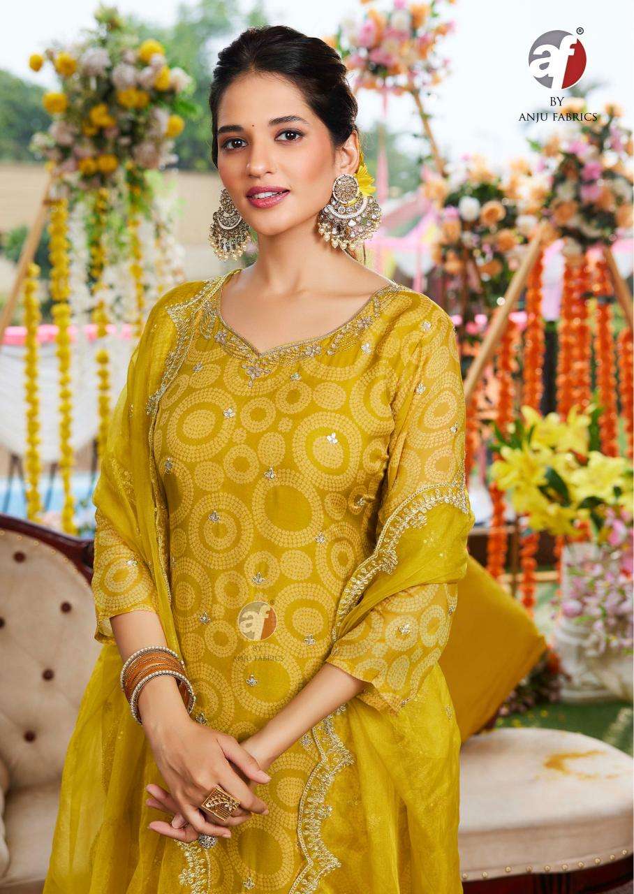 NAZAR VOL-7 PURE ORGANZA BY ANJU FABRICS 