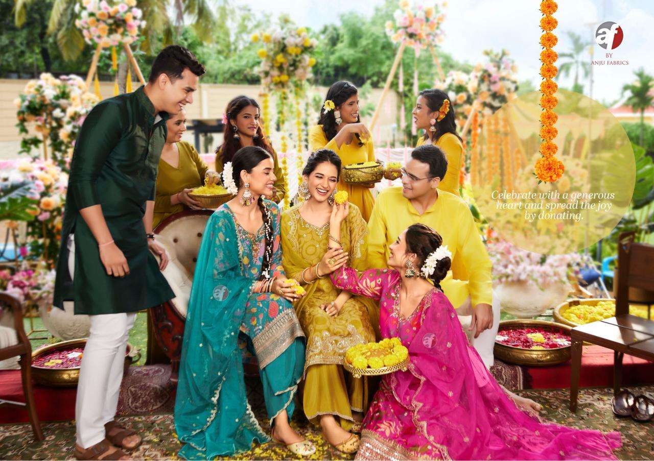 NAZAR VOL-7 PURE ORGANZA BY ANJU FABRICS 