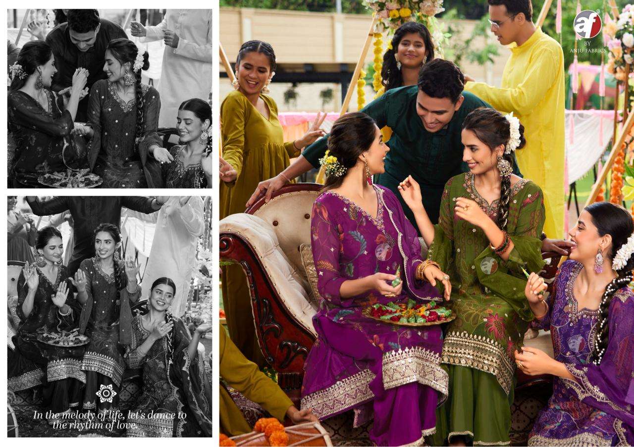 NAZAR VOL-7 PURE ORGANZA BY ANJU FABRICS 