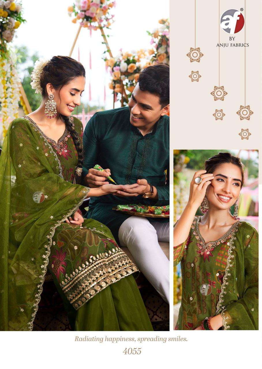 NAZAR VOL-7 PURE ORGANZA BY ANJU FABRICS 