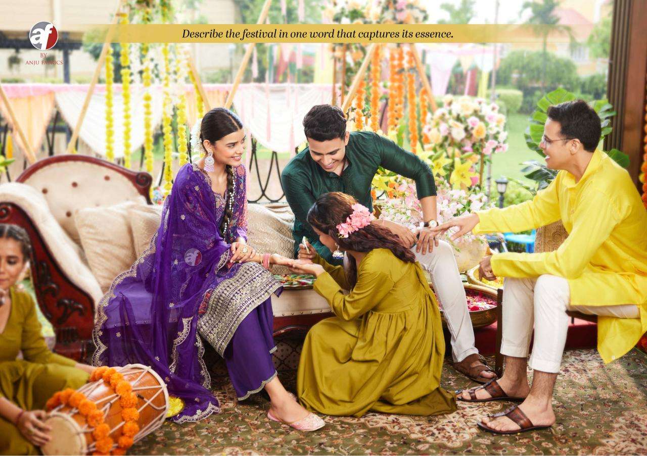 NAZAR VOL-7 PURE ORGANZA BY ANJU FABRICS 