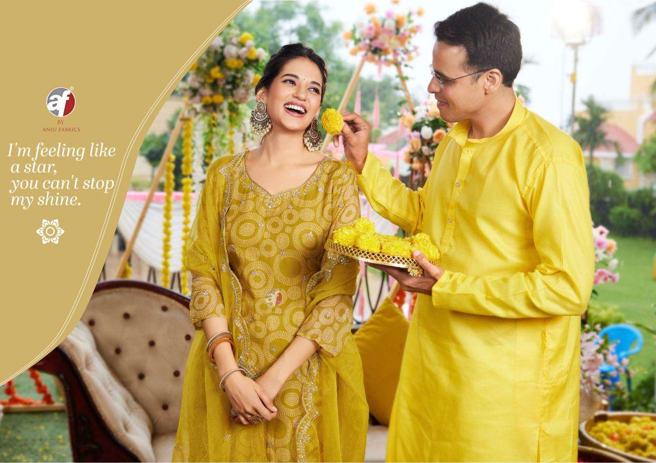 NAZAR VOL-7 PURE ORGANZA BY ANJU FABRICS 