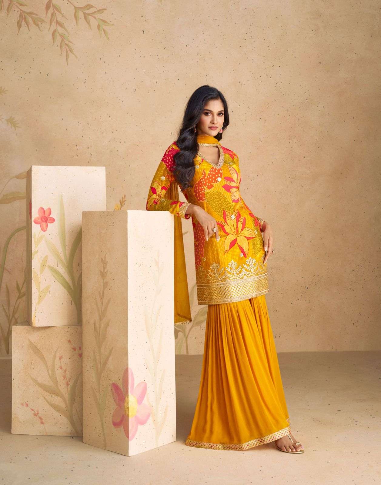 SANGAM BY SAYURI DESIGNER WITH SUPER QUALITY WITH SET