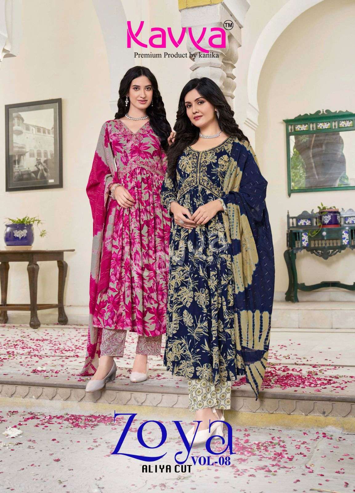 ZOYA VOL-8 RAYON PRINT BY KAVYA 