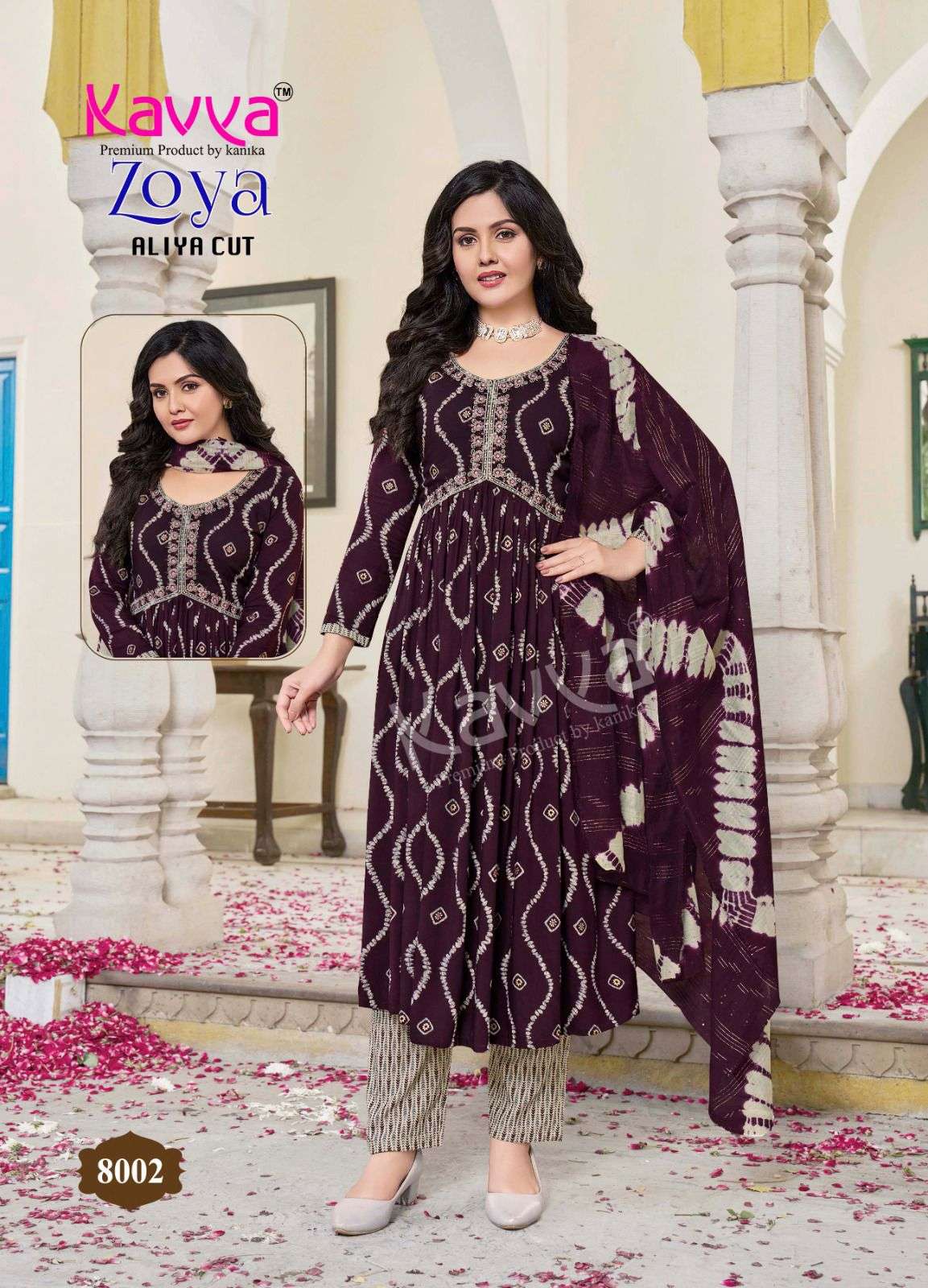 ZOYA VOL-8 RAYON PRINT BY KAVYA 