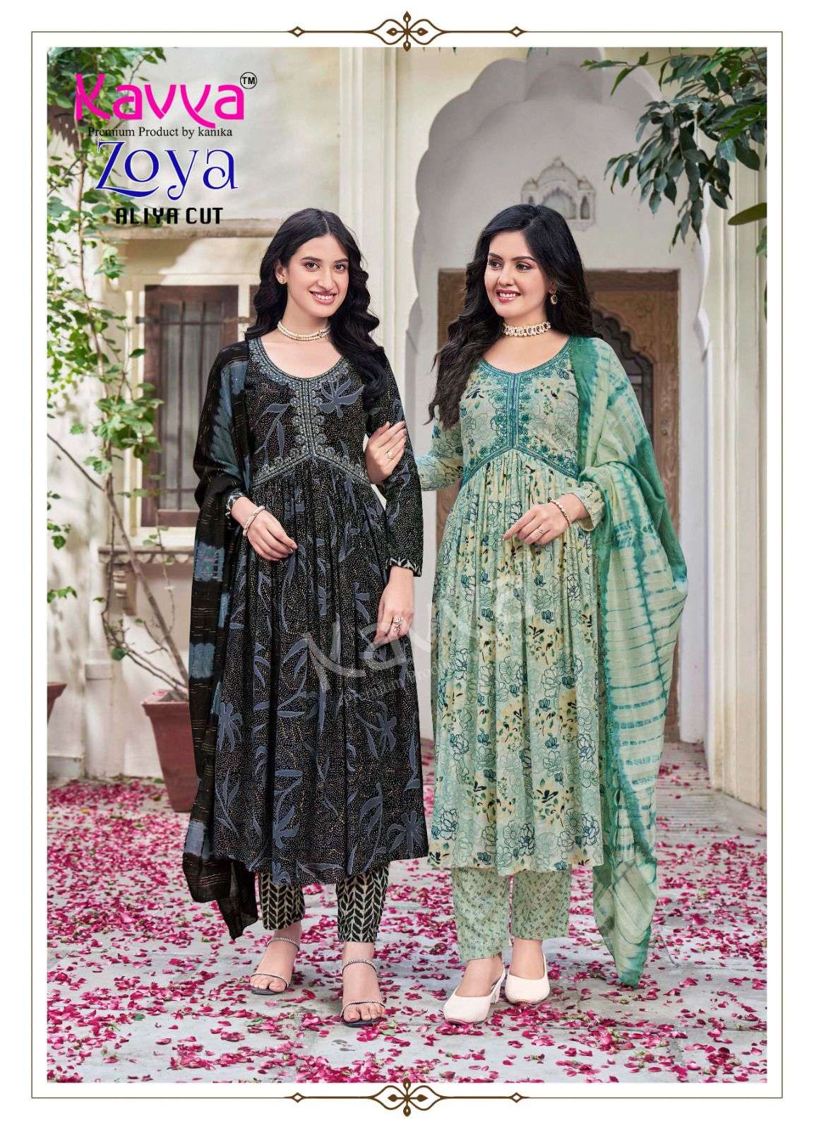 ZOYA VOL-8 RAYON PRINT BY KAVYA 