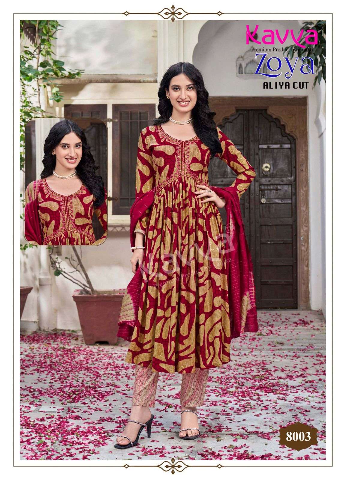 ZOYA VOL-8 RAYON PRINT BY KAVYA 