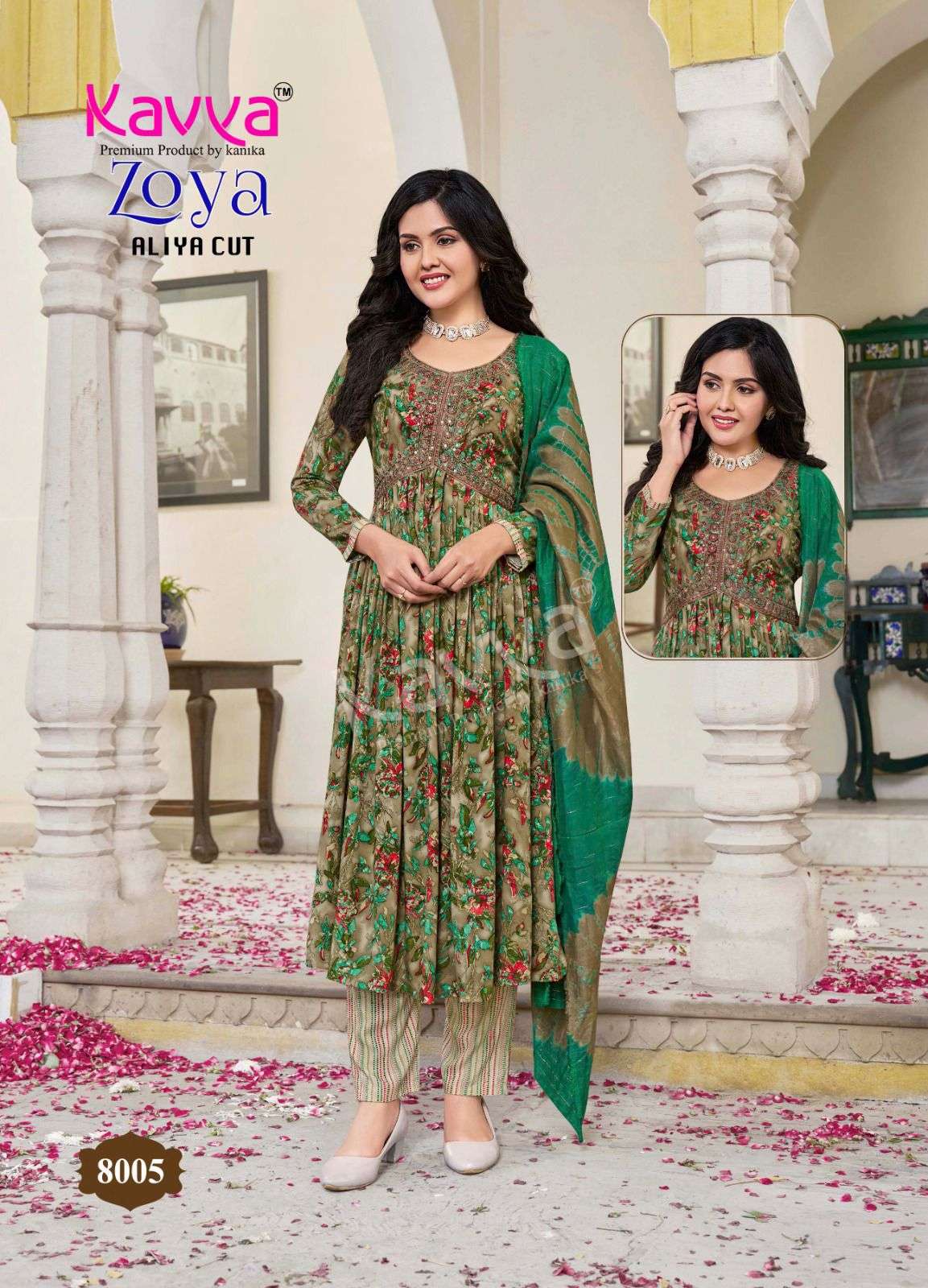 ZOYA VOL-8 RAYON PRINT BY KAVYA 